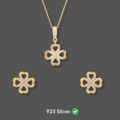 Clove Flower Silver Set