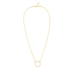 Timeless Eternity Circle Necklace | 925 Silver| Gold Plated - From Purl Purl