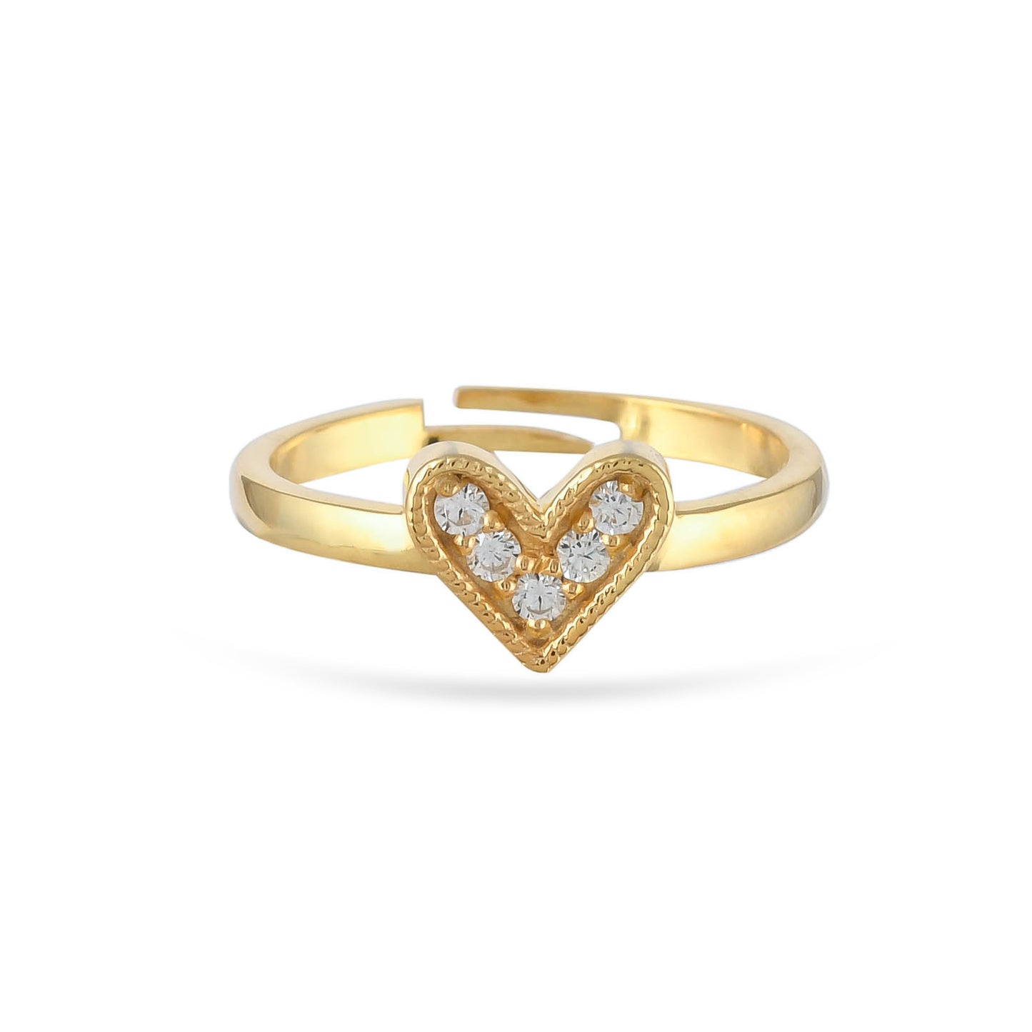Heart Silver Ring - From Purl Purl