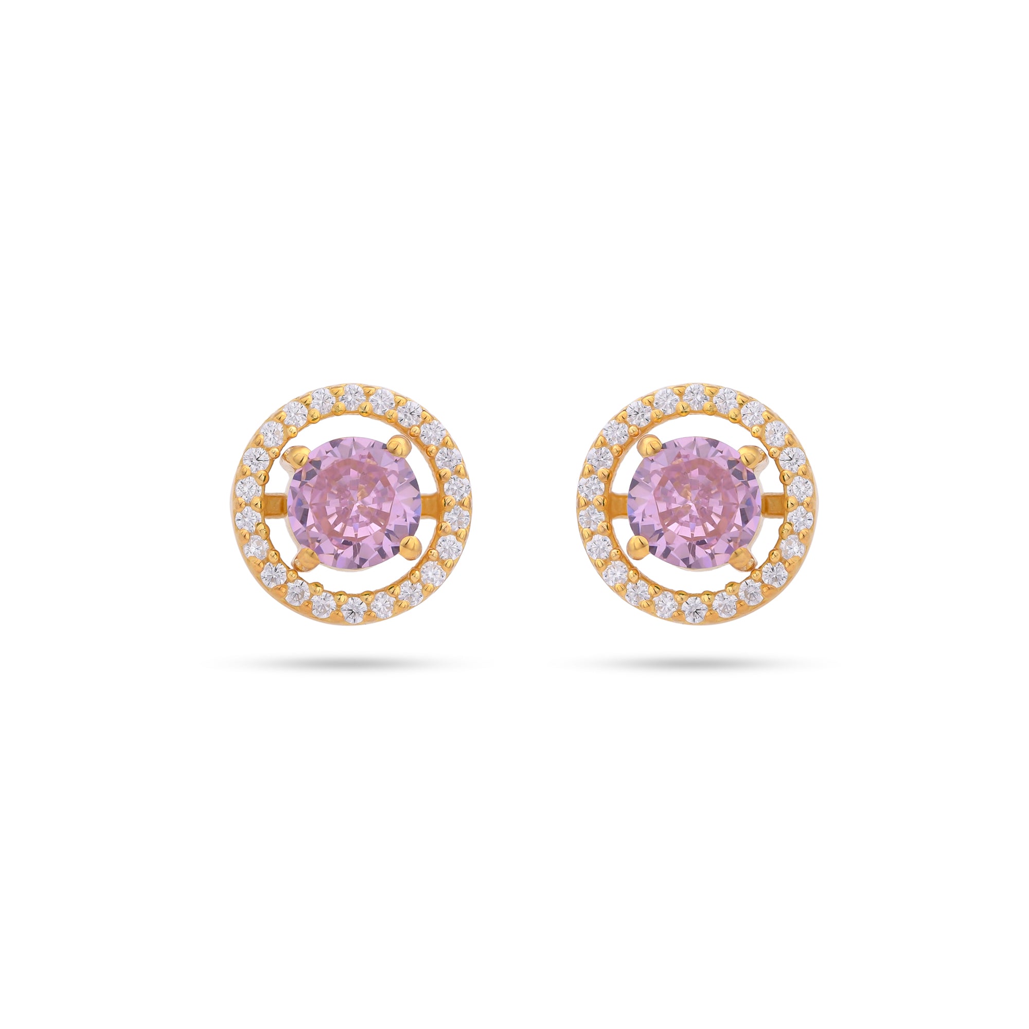 Pink Halo Set Diamond