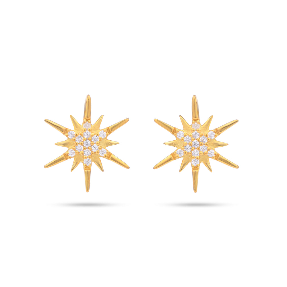 Celestial-Star-Silver-Earrings-For-Girls-And-Women
