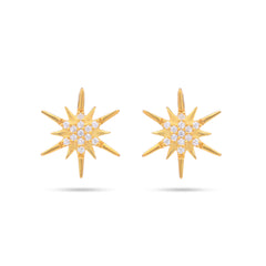 Celestial-Star-Silver-Earrings-For-Girls-And-Women