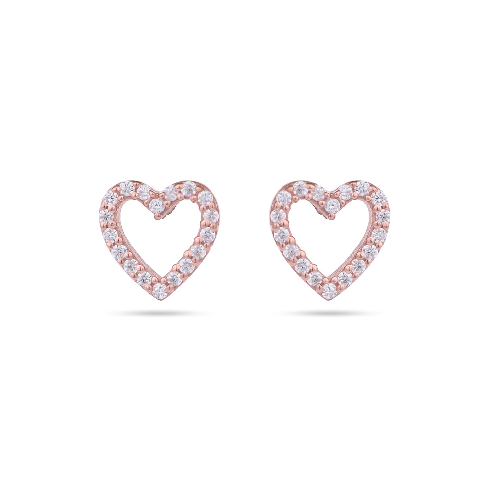 Heart Silver Earring - From Purl Purl