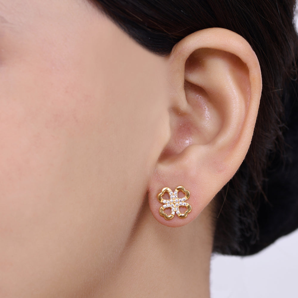 Clove Flower Silver Earring - From Purl Purl