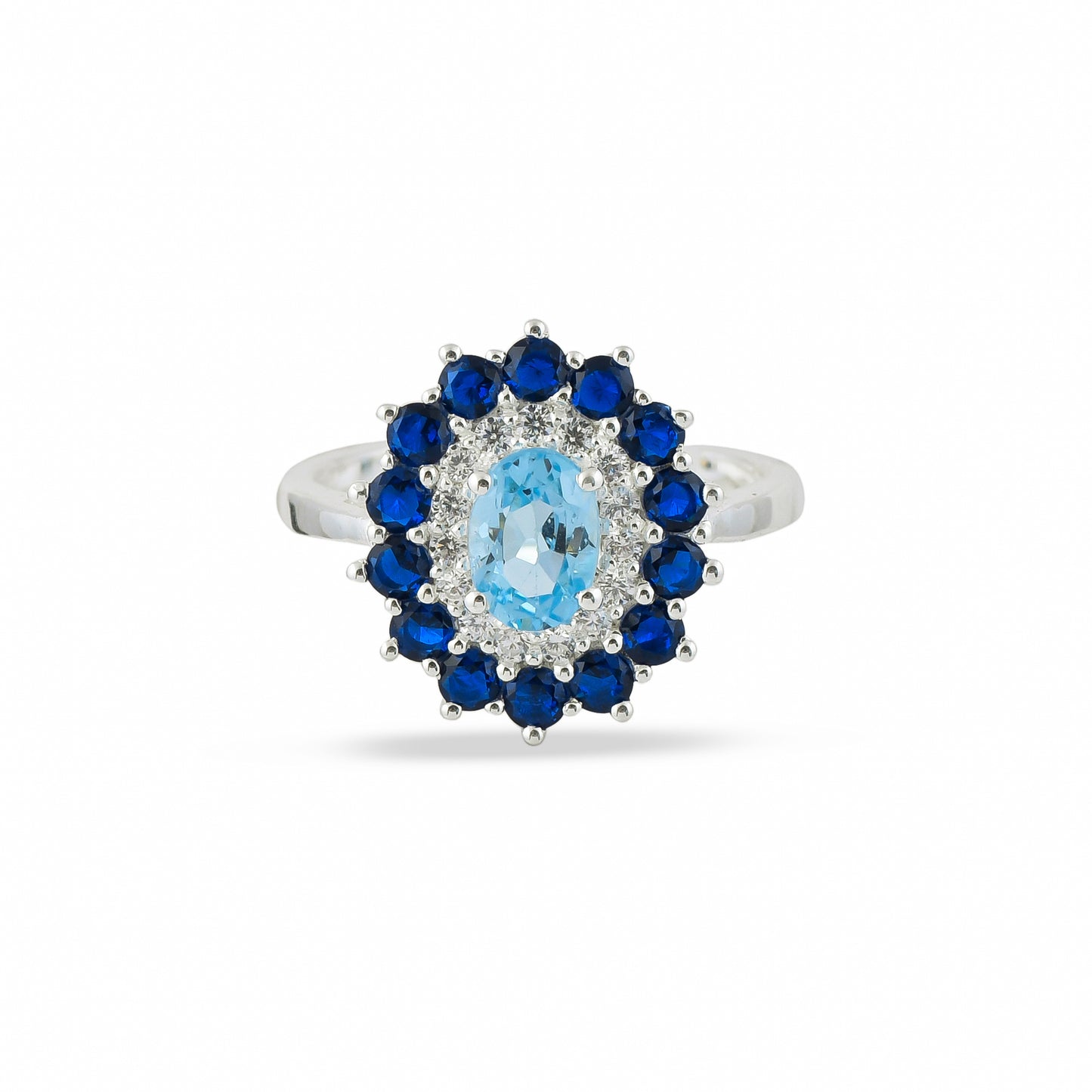 Blue-Topaz-Ring-925-Silver-For-Women