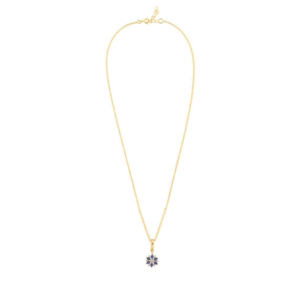 
                  
                    Flower Cz Silver Necklace - From Purl Purl
                  
                