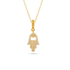 Hamsa Pendant Necklace - From Purl