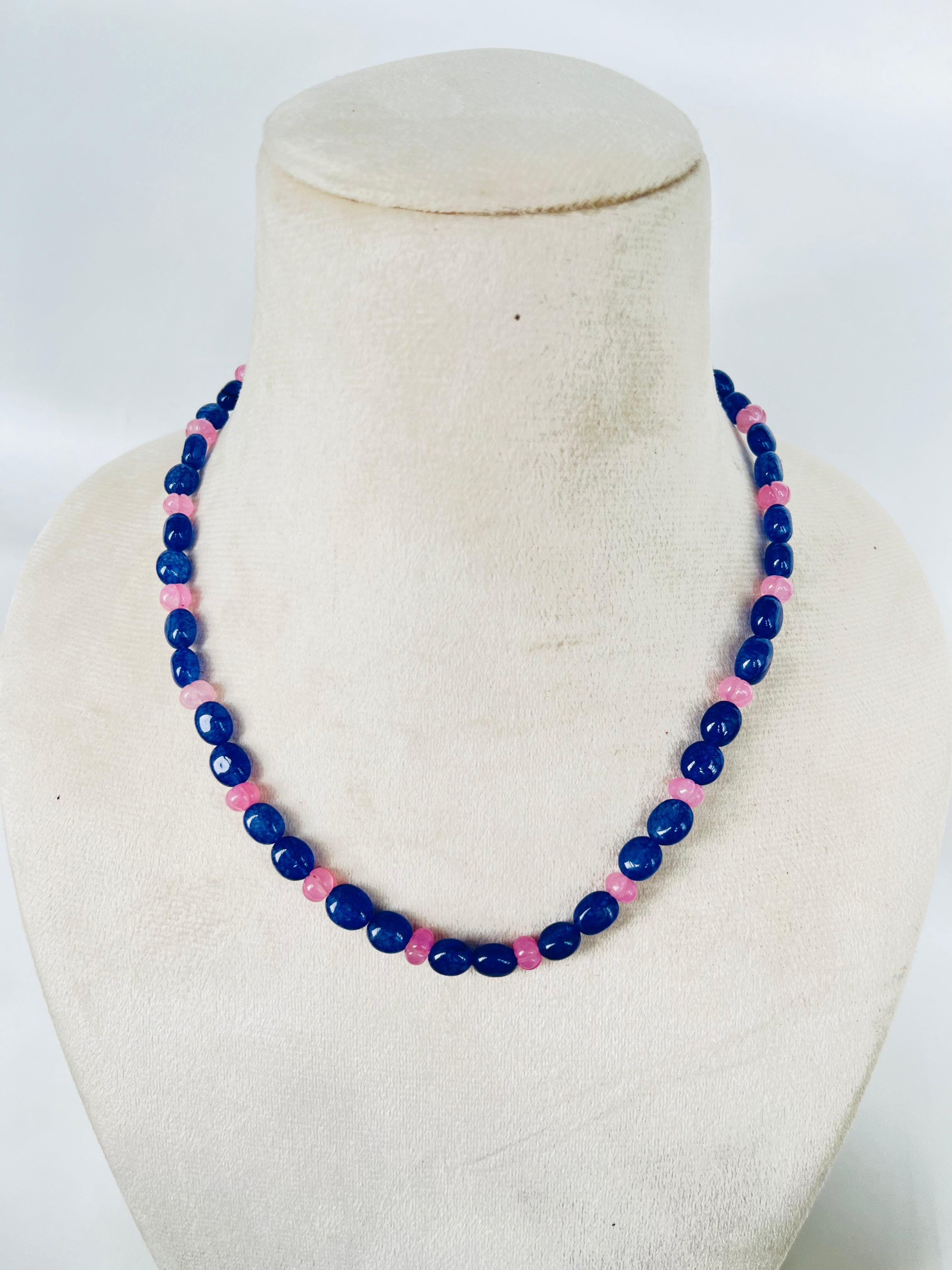 Tanzanite Purple Beaded Necklace (Natural)