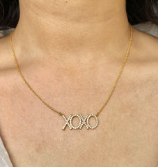 XOXO Charm Necklace - From Purl