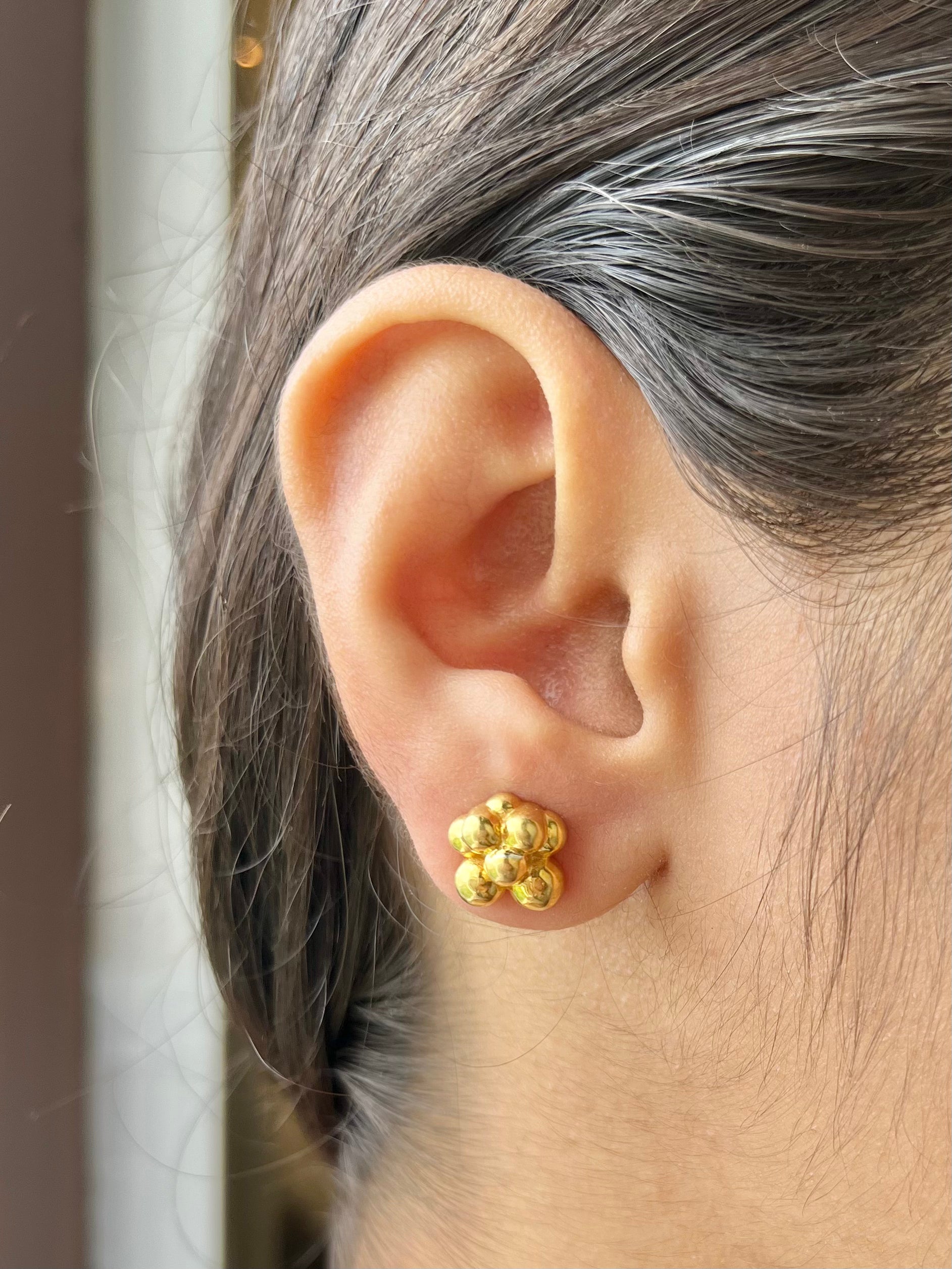 Tiny Bubble Stud Earrings - From Purl