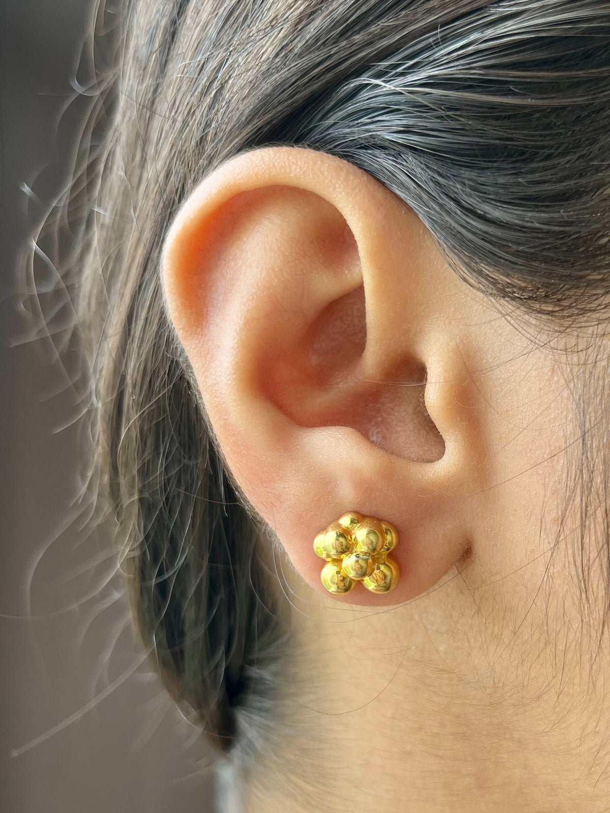 Tiny Bubble Stud Earrings - From Purl