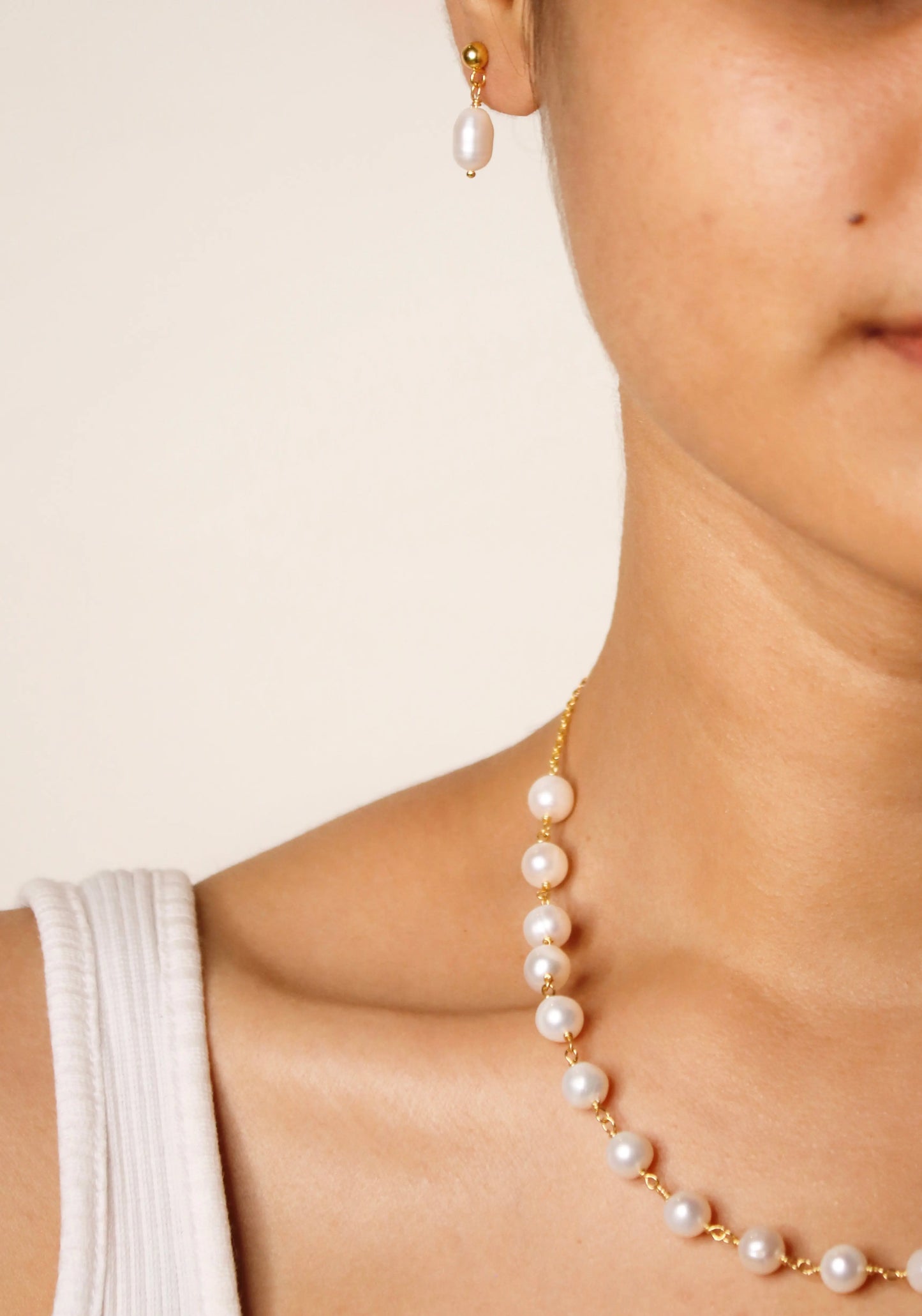 
                  
                    Elegant Pearl Drop Silver Earrings - From Purl Purl
                  
                